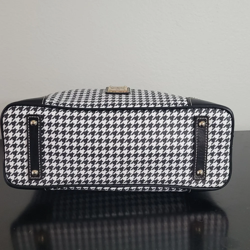 Dooney & Bourke Houndstooth Hobo Shoulder Bag - Picture 9 of 16